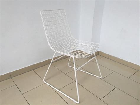 Holz oder metall als material für die bank? Stuhl Metall weiß, Esszimmerstuhl, Metall Stuhl weiß ...