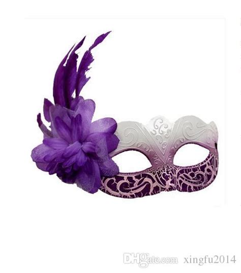 Costume Accessories Online Sale Venetian Half Face Flower Mask