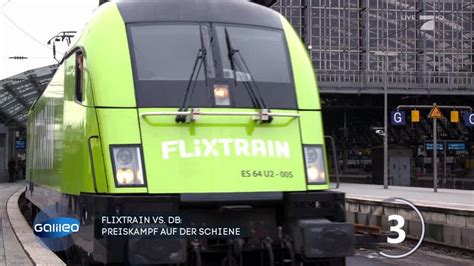 Flixtrain Bietet Neue Strecke An Zu Billigpreisen Galileo