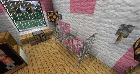 You can make colored beds since the version 1.12 of minecraft. Minecraft Furniture - Bedroom | Minecraft furniture ...