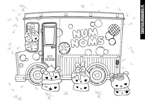 Num Noms Kolorowanki Darmowe Kolorowanki Do Druku