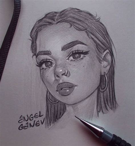 45 Cute And Easy Things To Draw When Bored In 2020 Girl Drawing Sketches
