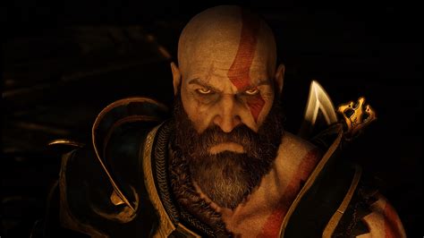3840x2160 Kratos Angry Eyes God Of War 4 4k Hd 4k Wallpapers Images