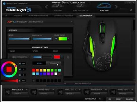 Roccat kone aimo mouse is a quality and it's slick. ROCCAT KONE AIMO SOFTWARE PREVIEW - YouTube