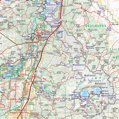 Oregon Road And Recreation Atlas Benchmark Maps
