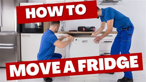 How To Quickly Move A Refrigerator Without Damaging It Youtube