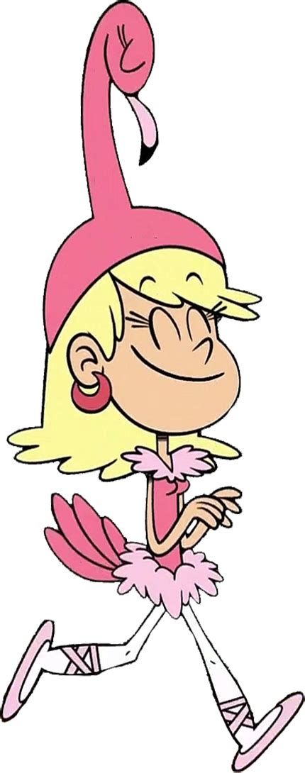 Leni Loud In Her Flamingo Outfit Vector By Homersimpson1983 On Deviantart