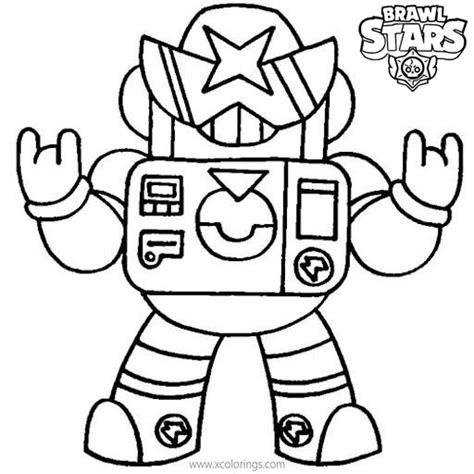Surge Brawl Stars Coloring Pages Printable XColorings