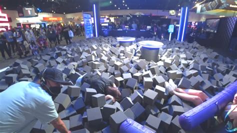 Twitch Streamer Breaks Back After Jumping Into Foam Pit At Twitchcon