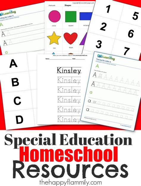 Special Needs Homeschool Teaching Resources Special Needs Students