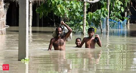 Assam Flood Assam Flood Situation Deteriorates Two Dead 363 Lakh