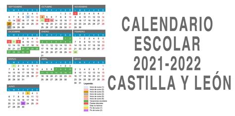 Calendario Escolar 2021 2022 En Castilla Y León
