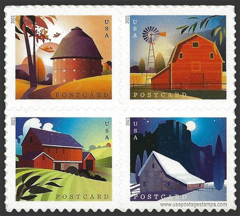 Usa Postage Stamps Stamps Of America Year 2021