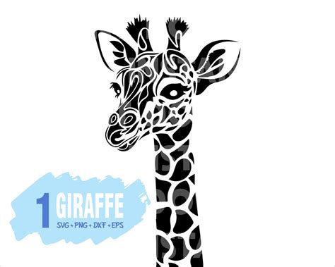 Giraffe SVG / Giraffe Mandala SVG / Printing design clipart | Etsy