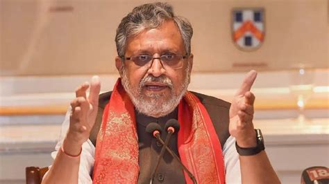 Two Judges Can T Decide Bjp S Sushil Modi Says Same Sex Marriage Would Cause Havoc