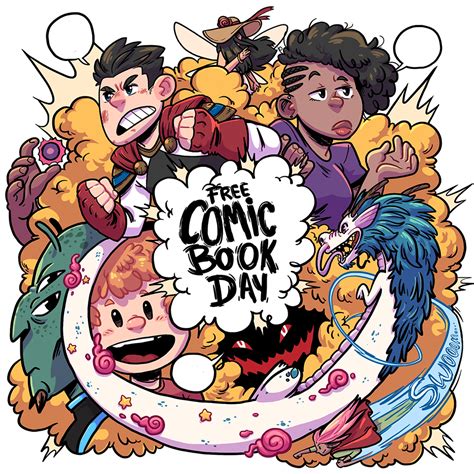 free comic book day rd on behance