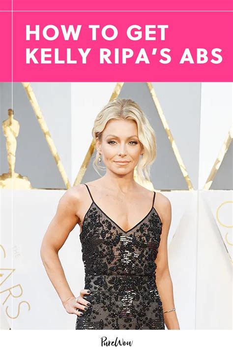 How To Get Abs Like Kelly Ripa According To Her Actual Trainer