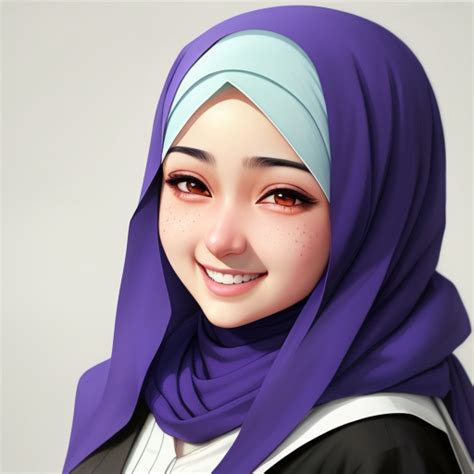 Ai Art Generator Z Tekstu Hijab Ultra Realistic Image Huge Boobs My