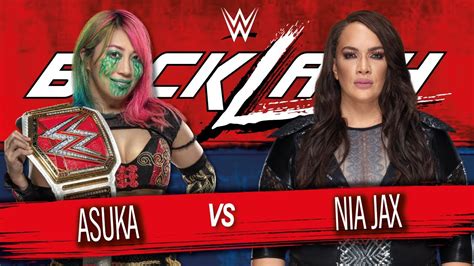 Wwe Backlash 2020 Asuka Vs Nia Jax Full Match Youtube