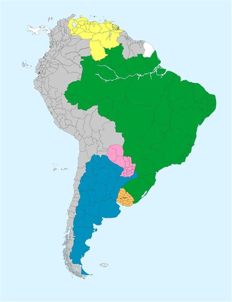 Miembros De Mercosur Mercosur Wikipedia La Enciclopedia Libre