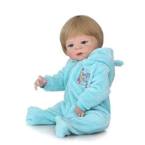 Buy New Arrival 55cm Soft Silicone Reborn Dolls Baby