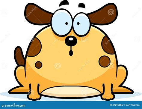 Surprised Little Dog Stock Vector Illustration Of Animal 47296686