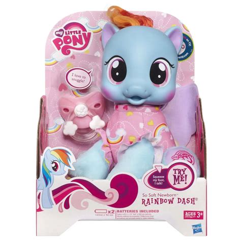 My Little Pony So Soft Sweetie So Soft Newborn Rainbow Dash Doll Hasbro