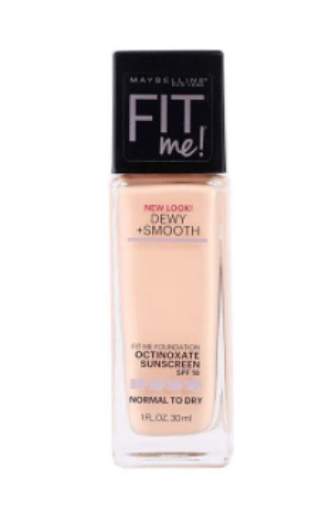 041554238655 Maybelline Fit Me Dewy Smooth Foundation