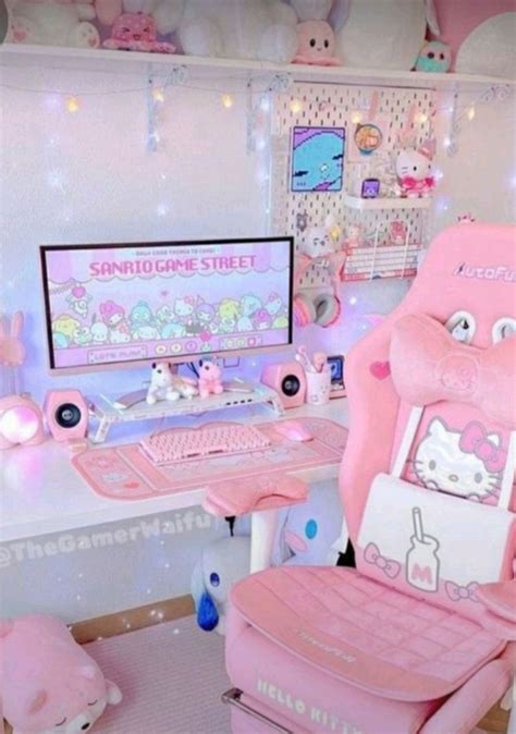 Look This Cute Sanrio 😘 Rooms So Aboroble ☺ Em 2023 Ideias Para