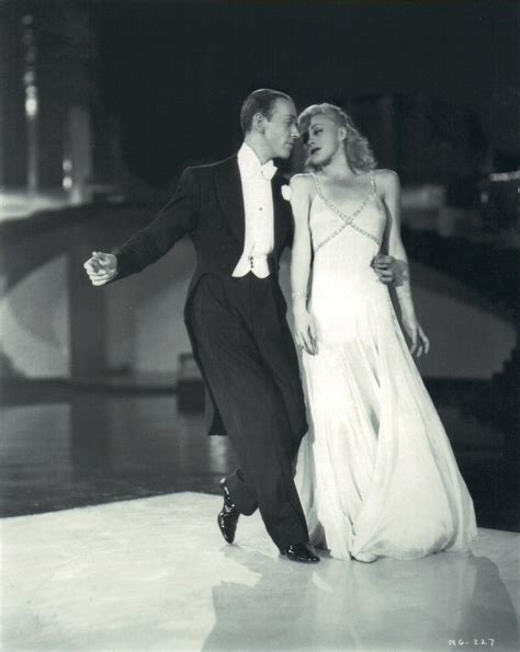 Ginger Rogers And Fred Astaire Dance In Swing Time