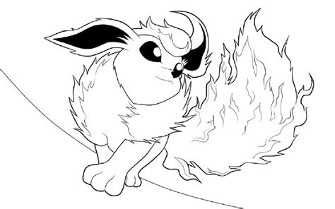 49 Flareon Pokemon Coloring Pages Info