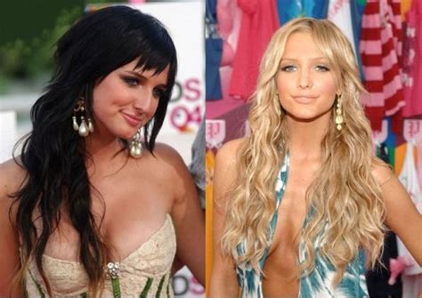 Ashlee Simpson Before And After Ashlee Simpson Celebrity Plastic
