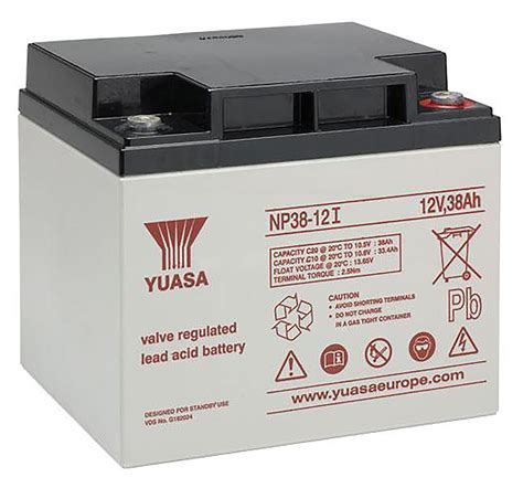 Np38 12i Yuasa 12v M5 Sealed Lead Acid Battery 38ah Rs