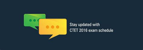 Classes meeting on saturdays will have final examinations on saturday of the final exam week. CTET 2016 Exam Calendar