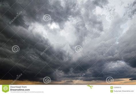 Dark Stormy Sky Background Stock Image Image Of Light Background
