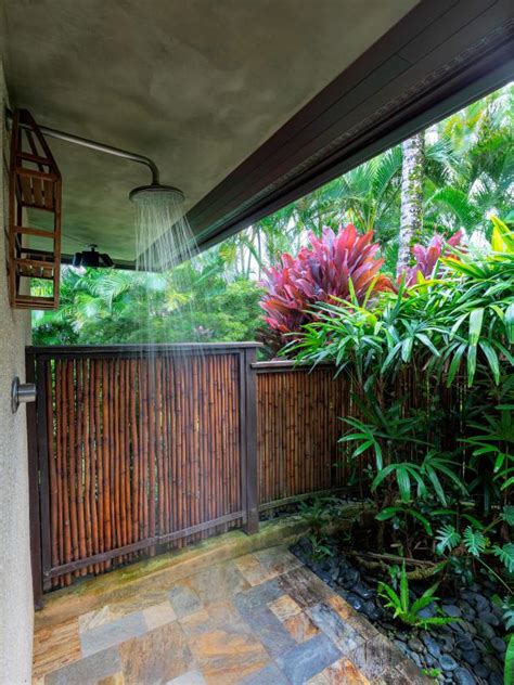 40 Luxurious Outdoor Shower Ideas Hgtv