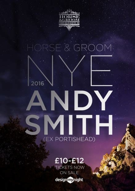 Horse And Groom Nye W Andy Smiths Ex Portishead Boombox Meets Reach