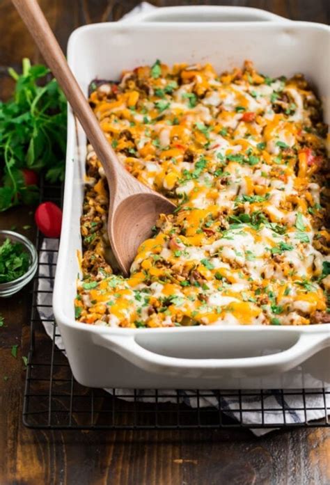 Mexican Casserole The Best Healthy Mexican Casserole Well Plated