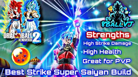 Dragon Ball Xenoverse 2 Best Strike Super Saiyan Build Youtube