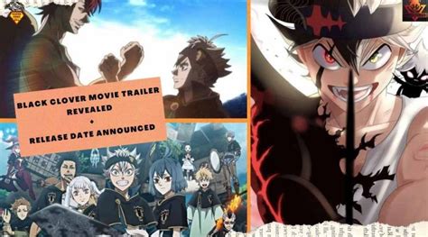 Black Clover Movie Trailer Revealed Release Date Announced