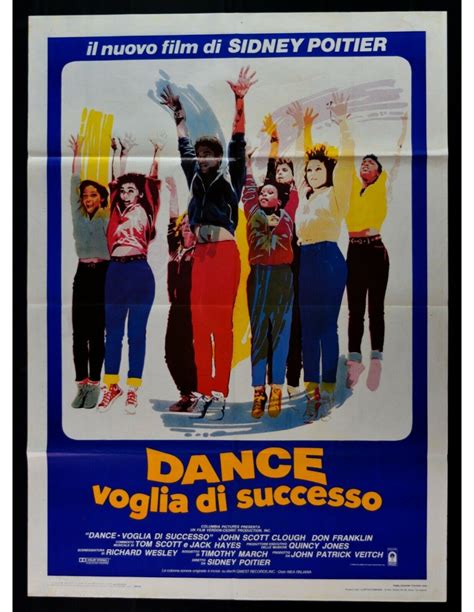 Manifesto Dance Voglia Di Successo Fast Forward Poitier Clough Sidney