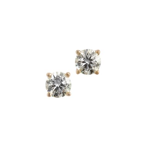 Diamond Stud Earrings 14k 14 Ctw Ben Bridge Jeweler