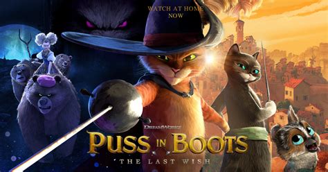 Watch Puss In Boots The Last Wish Now Available On Vod