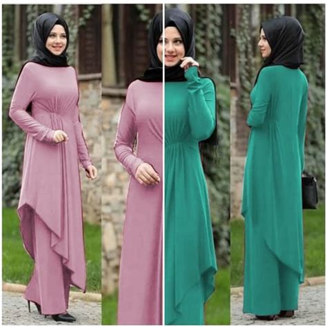 Baju tunik setelan fashion hijab celana kulot modis dan murah. Modis Kekinian Setelan Kulot Modis : 12 Mix And Match ...
