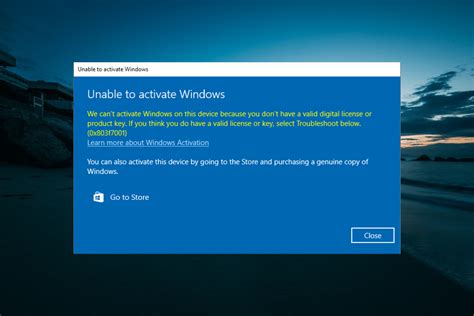 Fix Windows 10 Activation Error 0x803f7001 5 Quick Ways