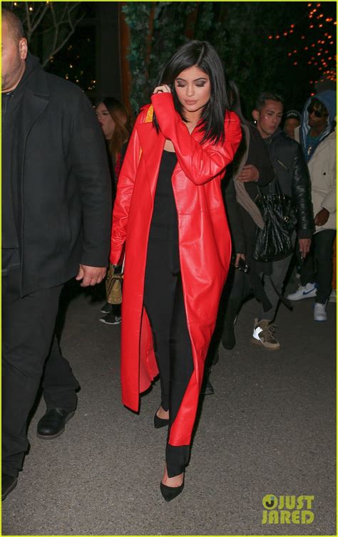 Kylie Jenner Steps Out With Tyga After Nail Collection News Photo