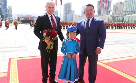 Russian Mongolian Talks • President Of Russia