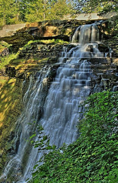 Brandywine Falls Cuyahoga Valley National Park Ohio Travel Around