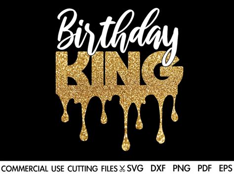 Birthday King Svg Birthday Svg Birthday Prince Svg Birthday Shirt