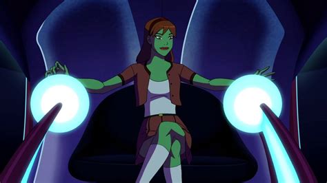 Check Out Miss Martian Piloting Her Bio Ship In Young Justice Young